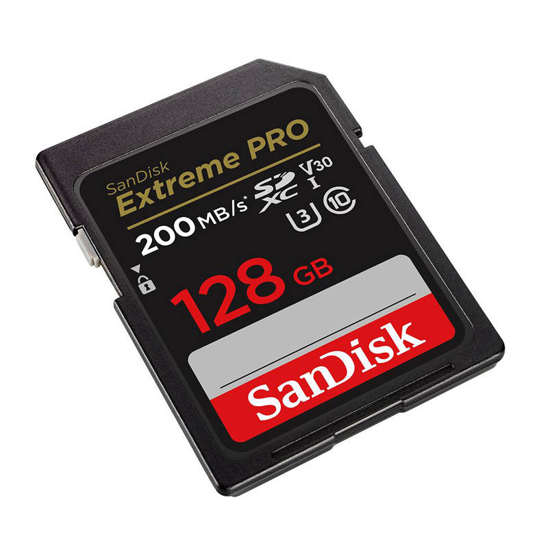 Kartë memorie SDXC SanDisk, 128GB, Class 10, 90MB/s