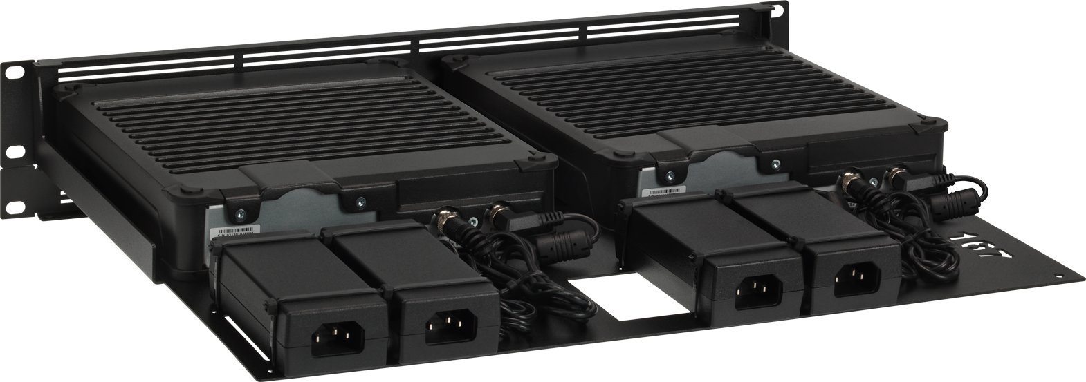 Mbajtëse rack Rackmount.IT RM-PA-T10, për raft 19", për pajisje rrjeti, e zezë