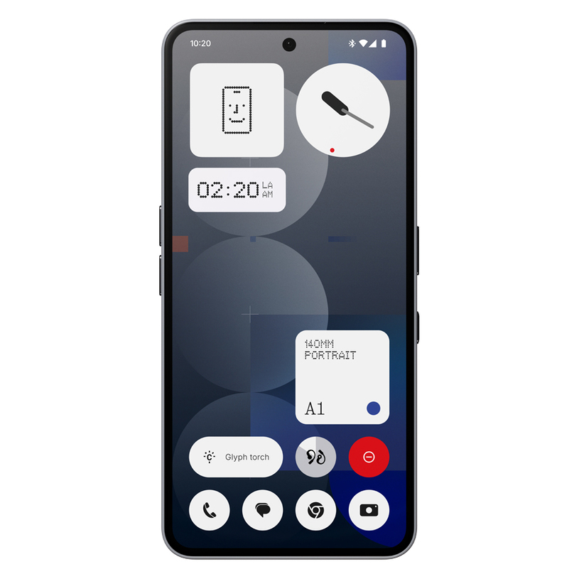 Celular Nothing Phone(3a) Pro, 6.77", 12GB/256GB, i hirtë