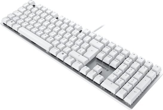 Tastierë Cherry TAS KC 200 MX, me kabllo, Cherry MX2A Silent Red, argjendtë