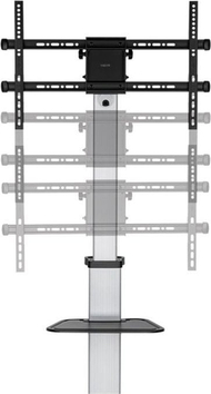 Stendë lëvizëse për TV LogiLink Display Cart, 37"-86", e zezë