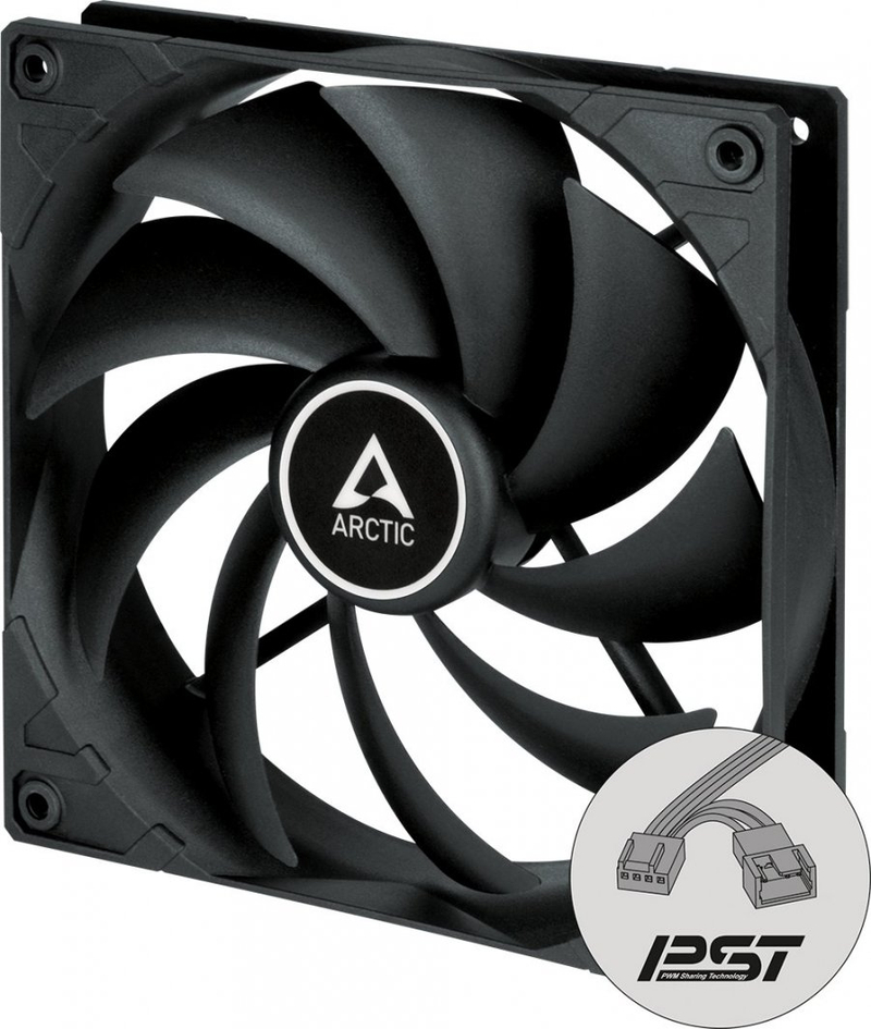 ARCTIC F 140mm Black PWM PST CO