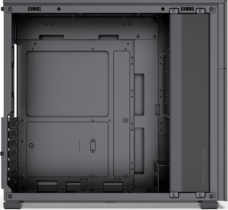 Kuti kompjuteri Jonsbo D41 Mesh, Micro ATX, panel xhami, e zezë