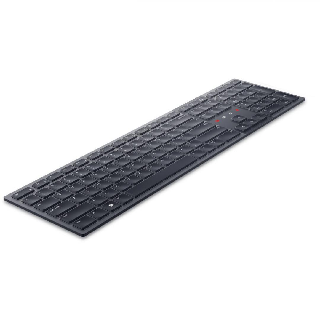 Tastierë pa tela Dell Pro Premium KB900, me ndriçim, US International QWERTY, grafit