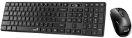 Set tastierë dhe maus Genius SlimStar 8250, wireless, layout CZ/SK, i zi