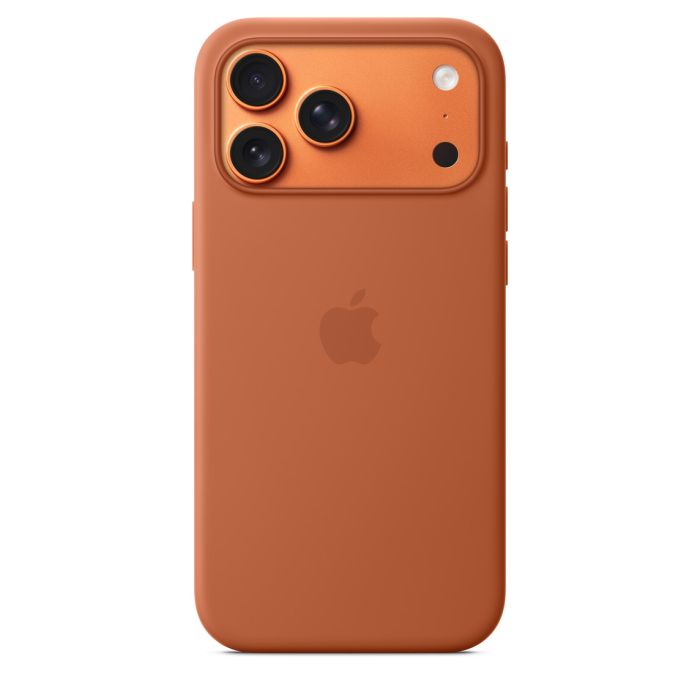 Apple iPhone 17 Pro Max Silicone Case with MagSafe, Terra Cotta