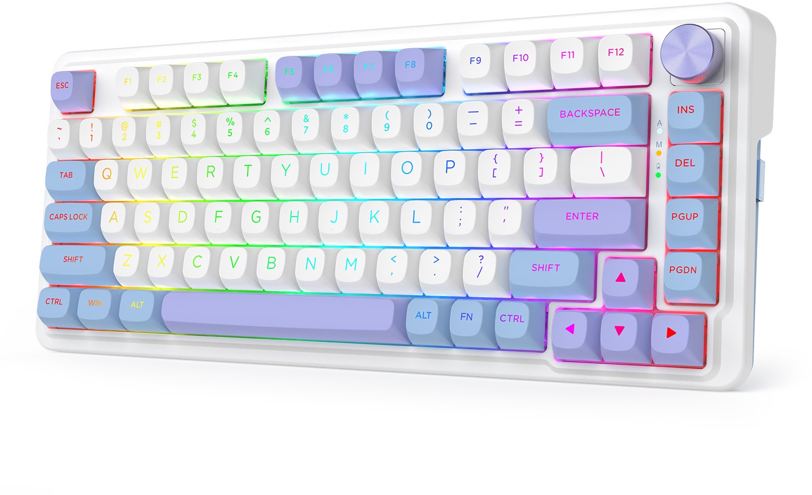Tastierë gaming Redragon K673 MAX, mekanike 75%, wireless RGB, 81 taste