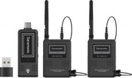 Sistem mikrofoni wireless Saramonic SR-WM2100 U2, dy lavalierë, USB-C, i zi