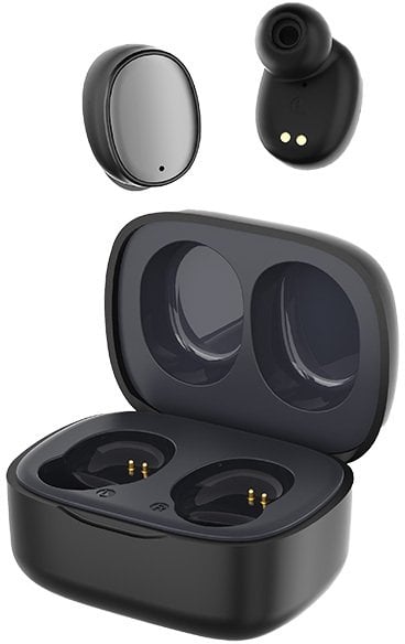 Kufje pa tela Tracer T13 TWS, Bluetooth, me kuti karikimi, të zeza