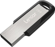USB Lexar JumpDrive M400, 64GB, USB 3.0, metalik argjendi