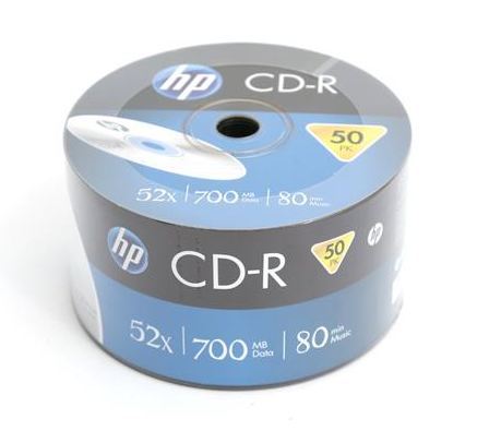Set CD HP CD-R 700MB 52X, 50 copë (14218)