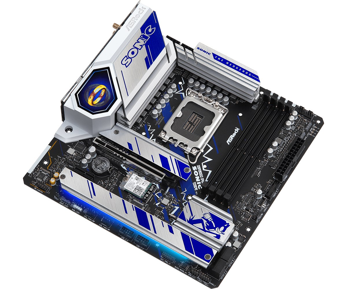 Pllakë amë Asrock B760M PG SONIC WiFi Intel B760 LGA 1700 micro ATX