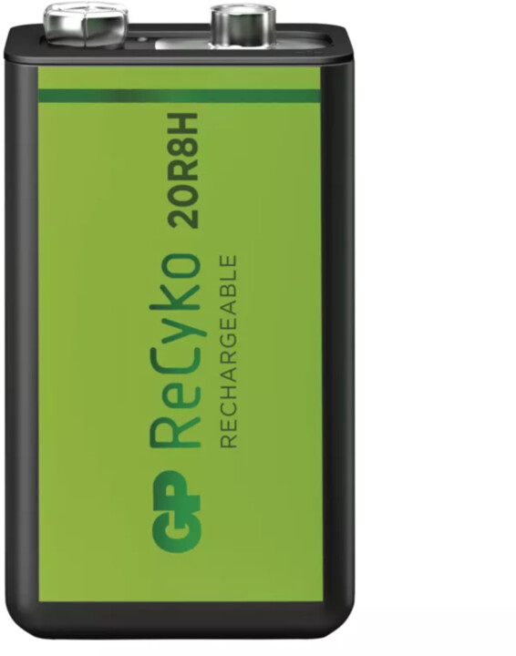 Bateri GP ReCyko, 9V, 1 copë