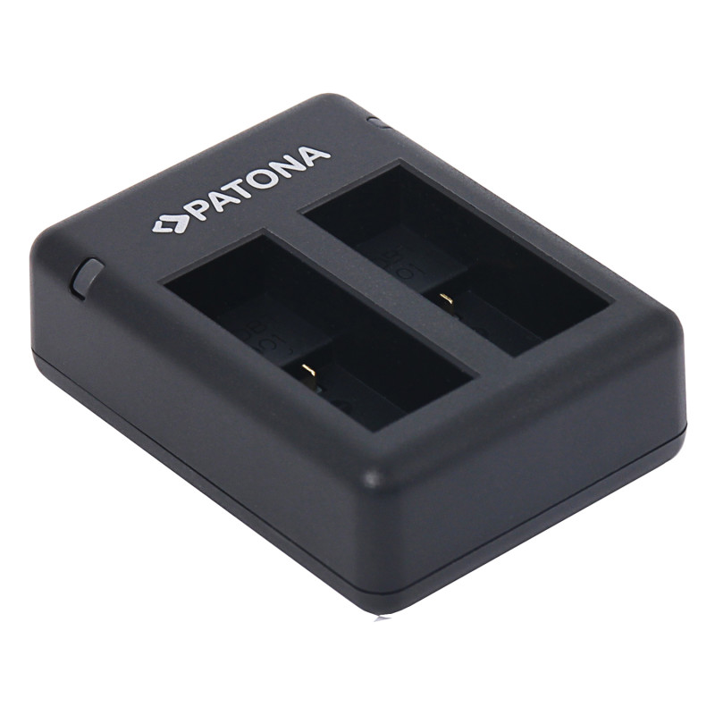 Karikues i dyfishtë PATONA për GoPro Hero 9, 10 dhe 11