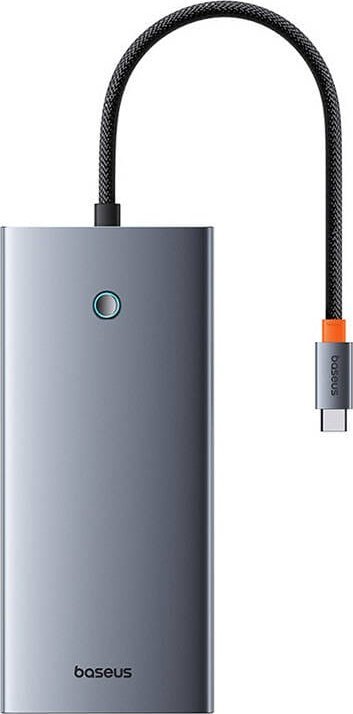 Hub USB C Baseus Portaljoy 13 in 1, HDMI DP VGA, RJ45 PD, gri