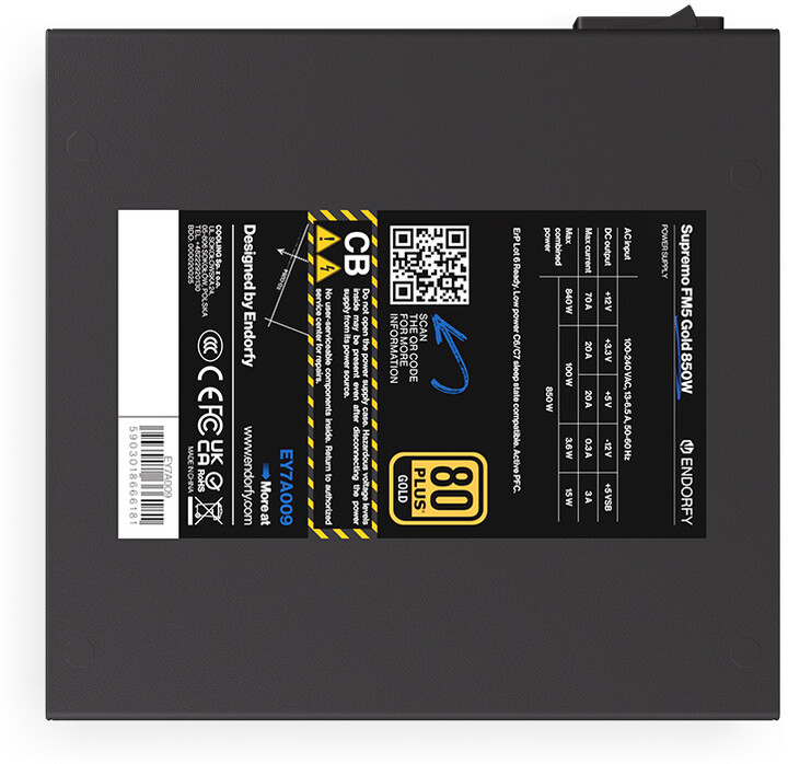 Burim energjie Endorfy Supremo FM5 Gold EY7A009 , 850W