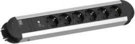 Shirit kontakti Bachmann PRIMO 331.016, 6x CEE 7/3, 2m, gri