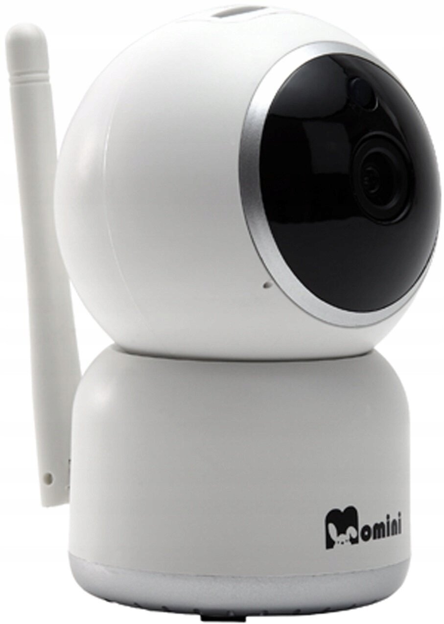 Monitor bebi Momini BlissEye, kamera FullHD, ekran 5", i bardhë