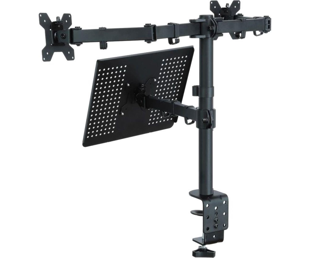 Mbajtëse tavoline për monitor Art L-25, 13-27", 2.3 kg, e zezë