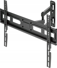 Mbajtëse muri për TV Manhattan Full Motion, 32"-65", alumini i zi