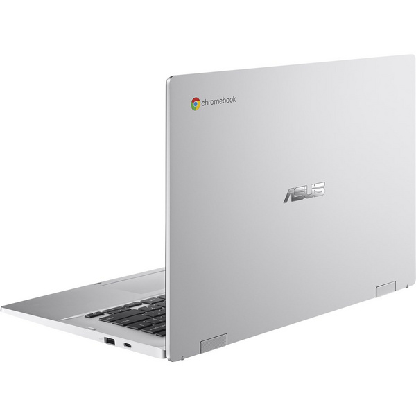 Laptop Asus Chromebook CX1, 14", 4 GB RAM, 64 GB SSD, Intel Celeron N3350, Intel HD Graphics 500, i argjendtë