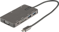 Adapter multiport USB C StarTech, HDMI 4K, VGA, 100W Power Delivery, gri