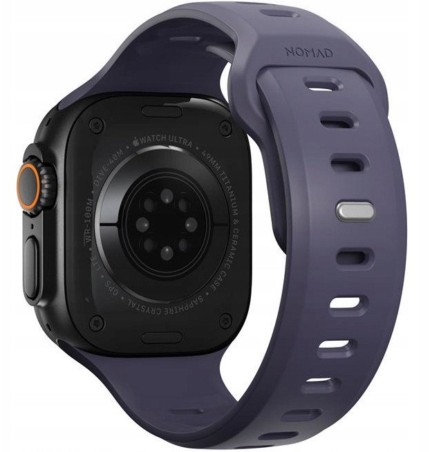 Rrip ore Nomad Tempo Band 49mm, fluoroelastomer FKM, për Apple Watch, lejla