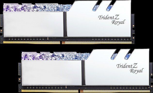 Memorie G.Skill Trident Z Royal, DDR4, 32 GB, 3600 MHz, CL16, F4-3600C16D-32GTRSC