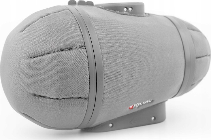 Strehë kundër erës për mikrofon Rycote Cyclone Small XLR, për mikrofona 75 160 mm, gri