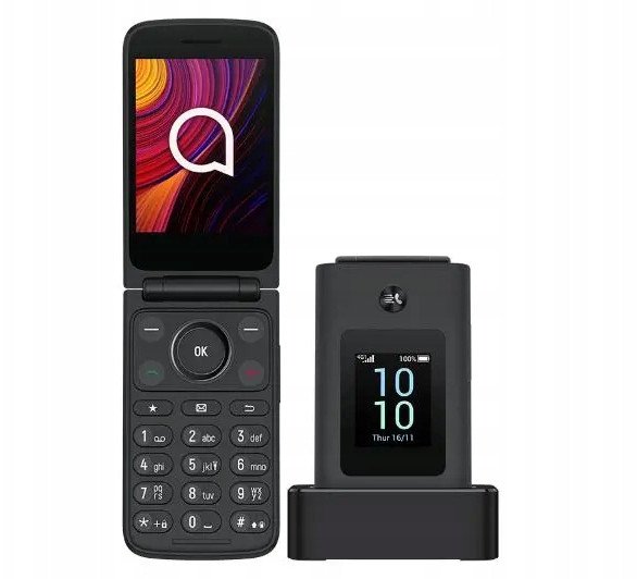 Telefoni TCL Onetouch 4041G, 1.8", Dual SIM, me tastierë, i zi