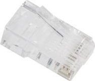 Lanberg RJ45 Cat.6 UTP Конектор 8P8C Pass Through, 20 парчиња