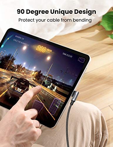 Kabllo USB Ugreen USB C në USB C 1m, 100W, e zezë 4