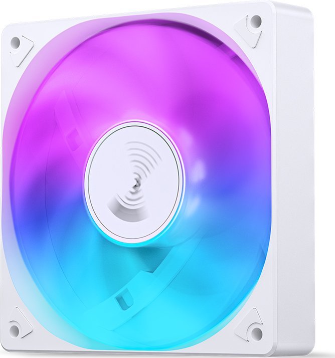 Ventilator PC Jonsbo SL-120, 120 mm, RGB, i bardhë