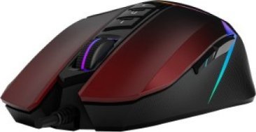 Mouse gaming A4tech Bloody W60 Max Activated, 16000 DPI, me kabllo, i zi e kuq
