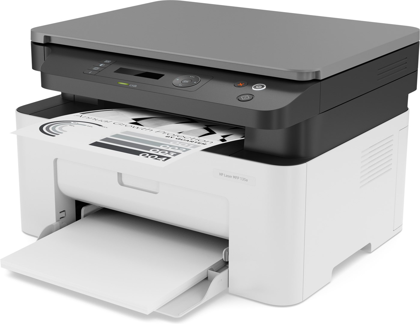 Printer HP LaserJet MFP 135a, lazer, i zi/i bardhë