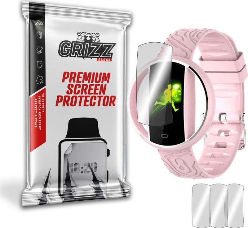 Folie mbrojtëse GrizzGlass Hydrogel, për Garett Women Nicole, set 3 copë, transparente