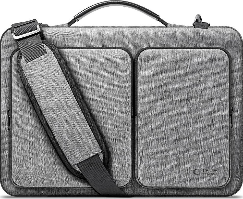 Çantë laptopi Tech-Protect Defender, 13-14", Crayon gri