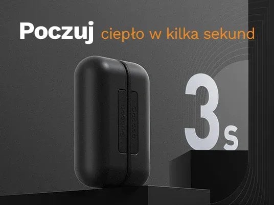 Ngrohës elektrik për duar Ocoopa UT2s, 4 nivele nxehtësie, bateri deri 8 orë, i zi