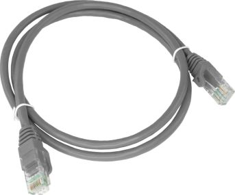 Kabllo rrjeti Alantec Patch-cord Cat6A KKU6ASZA0.25, 0.25m, U/UTP, gri