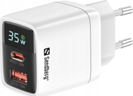 Karikues Sandberg 2in1, 35W, 1x USB C, 1x USB A