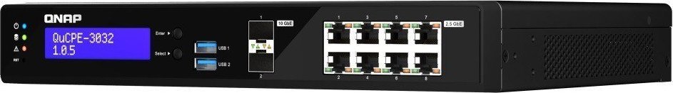 NAS QNAP QuCPE-3032, 10 porta, desktop, gri