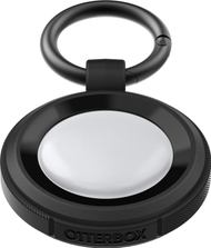 Mbajtëse OtterBox për Apple AirTag Rugged Case, dizajn i qëndrueshëm, mekanizëm fiksimi, e zezë