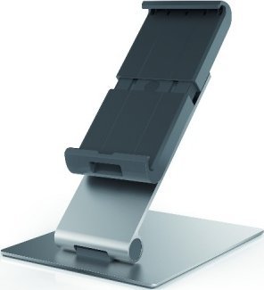 Mbajtëse tavoline për tablet Durable XL 8937-23, për 7" deri 13", metalike, e argjendtë