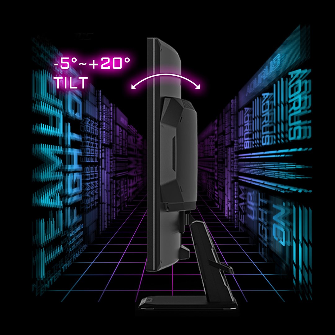 Monitor GIGABYTE GS27QCA, 27", 2560 × 1440 (QHD), 180 Hz, 1 ms, i zi