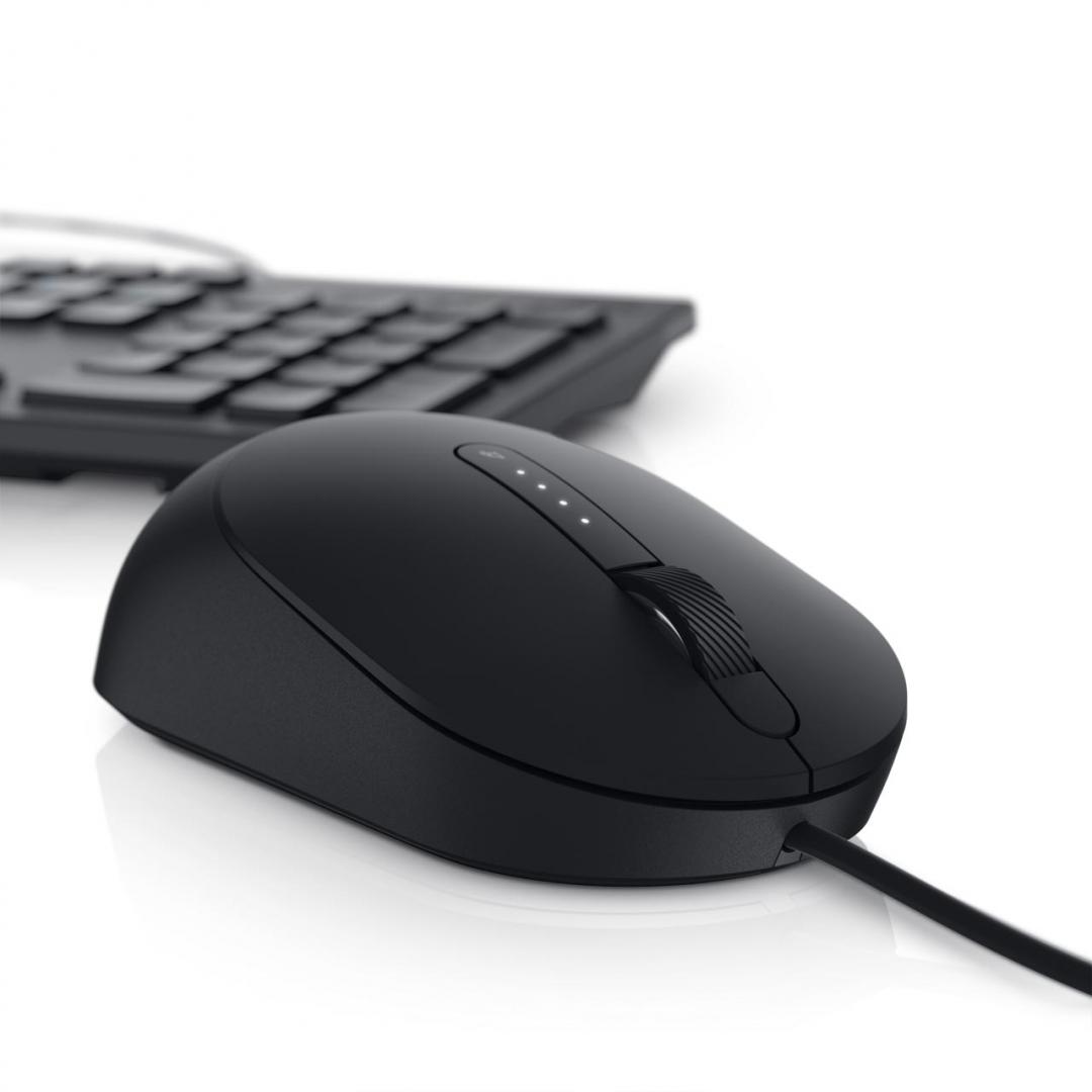 Maus Dell Pro MS3220, me kabllo, sensor lazer, i zi
