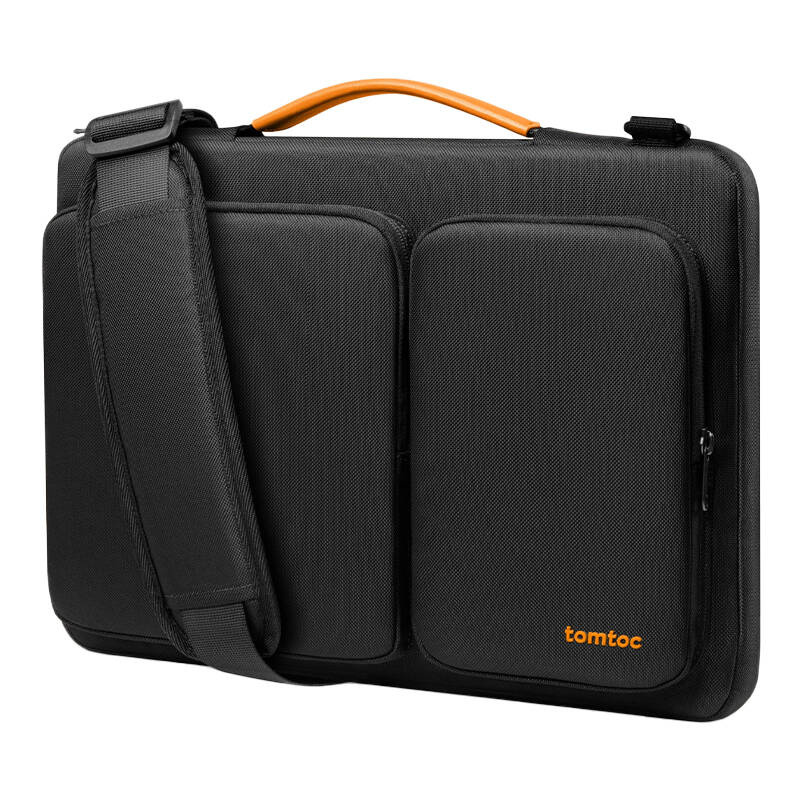 Çantë laptopi Tomtoc A42, 16", mbrojtëse, e zezë