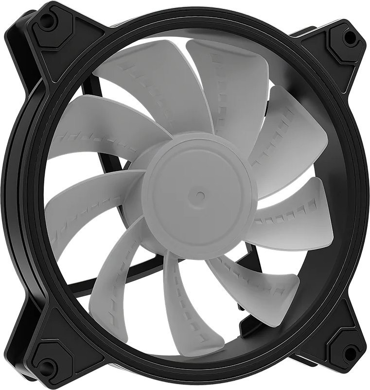 Ventilator kompjuteri ARGB Reverse Fan, 120mm, ndriçim adresues RGB, i zi