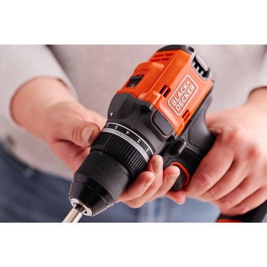 Stërvitje pa furça Black+Decker BLD682XN, 18V, POWERCONNECT, portokalli e zezë