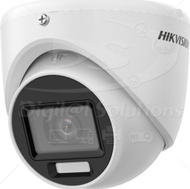 Безбедносна камера Hikvision DS-2CE76D0T-LMFS, 2MP Full HD, леќа 2.8mm, бела