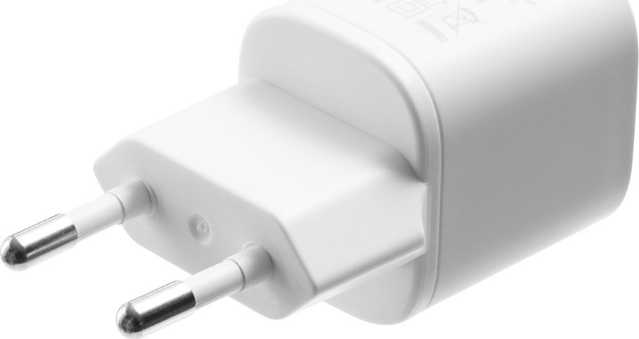 Полнач за ѕид DELTACO USB, USB C PD 20W, 3A, бел